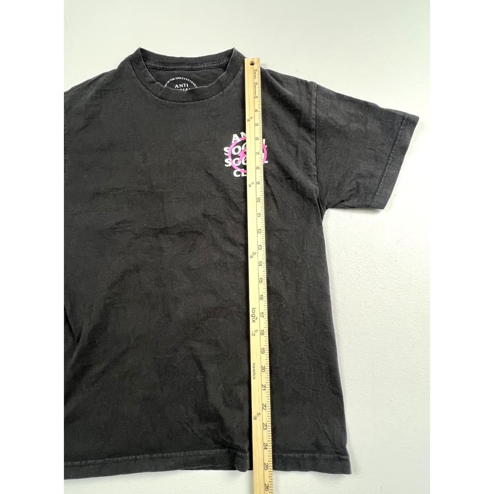 Anti Social Social Club Anti Social Social Club Shirt Mens M Black Graphic Tee Streetwear Size US M / EU 48-50 / 2 - 5 Thumbnail