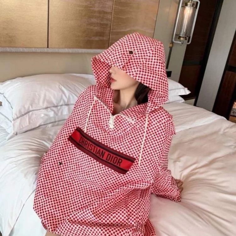 Dior Christian Dior Polka Dot Hoodie Size S Size S / US 4 / IT 40 - 1 Thumbnail