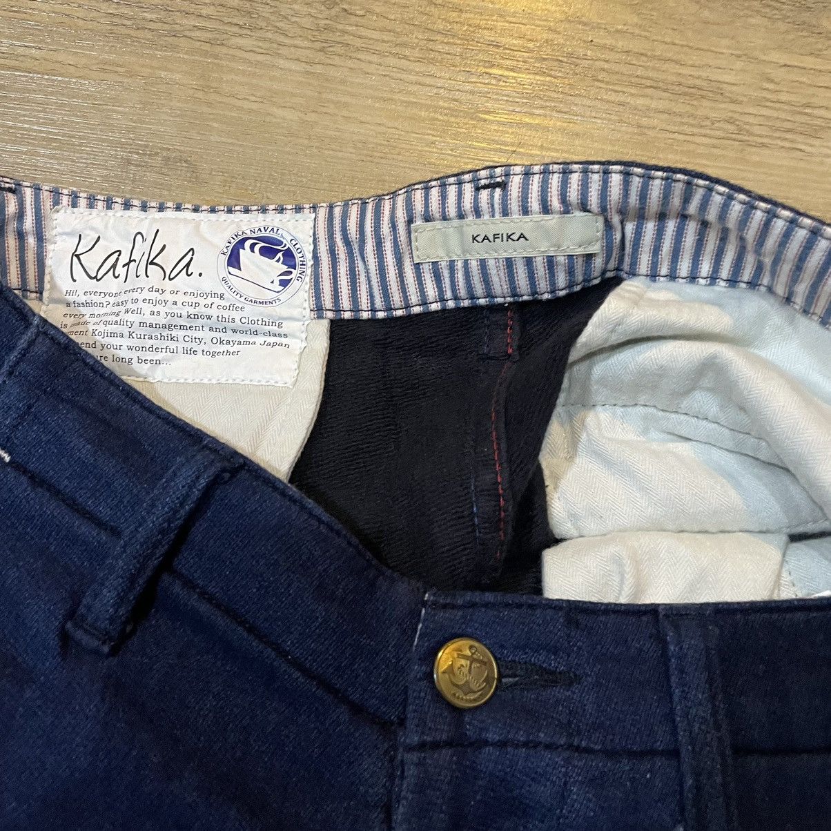 Japanese Brand × Vintage Kafika okayama kojima japan pant Size US 30 / EU 46 - 5 Thumbnail