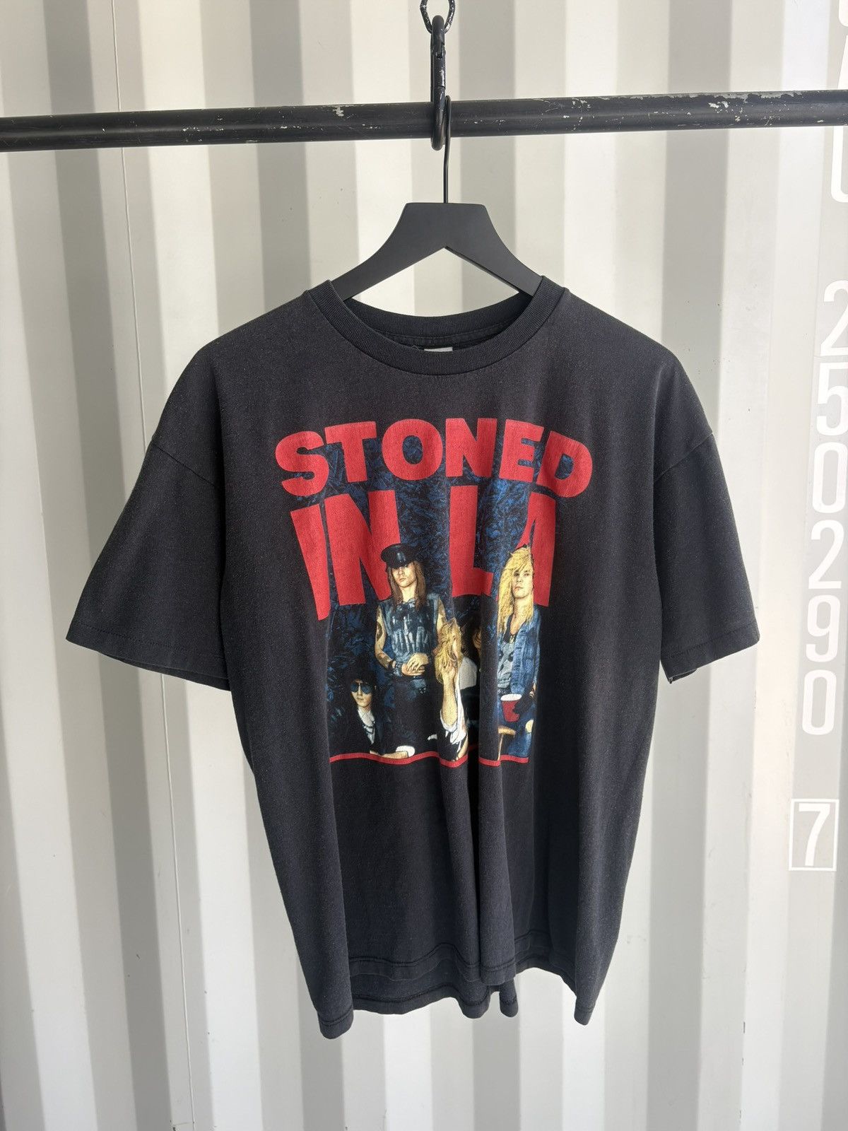 Band Tees Vintage Guns N Roses Shirt Faded Thrashed Grunge Band Size US L / EU 52-54 / 3 - 1 Thumbnail