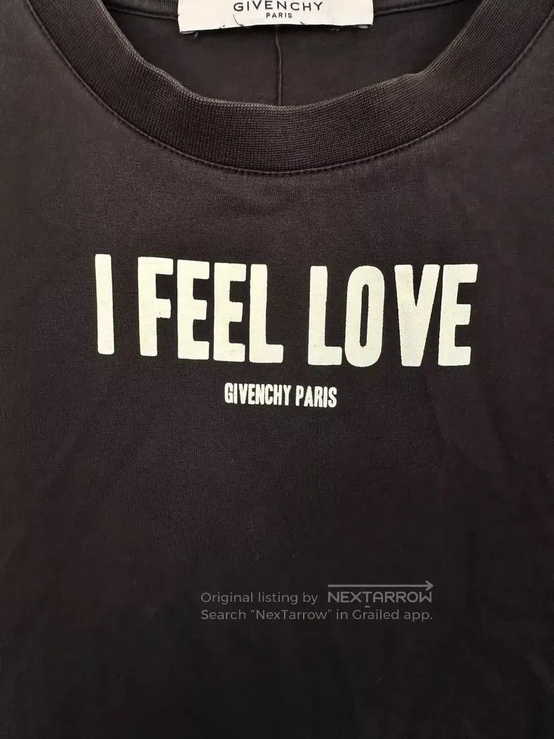 Givenchy Givenchy I FEEL LOVE white logo short sleeve Size US M / EU 48-50 / 2 - 2 Thumbnail