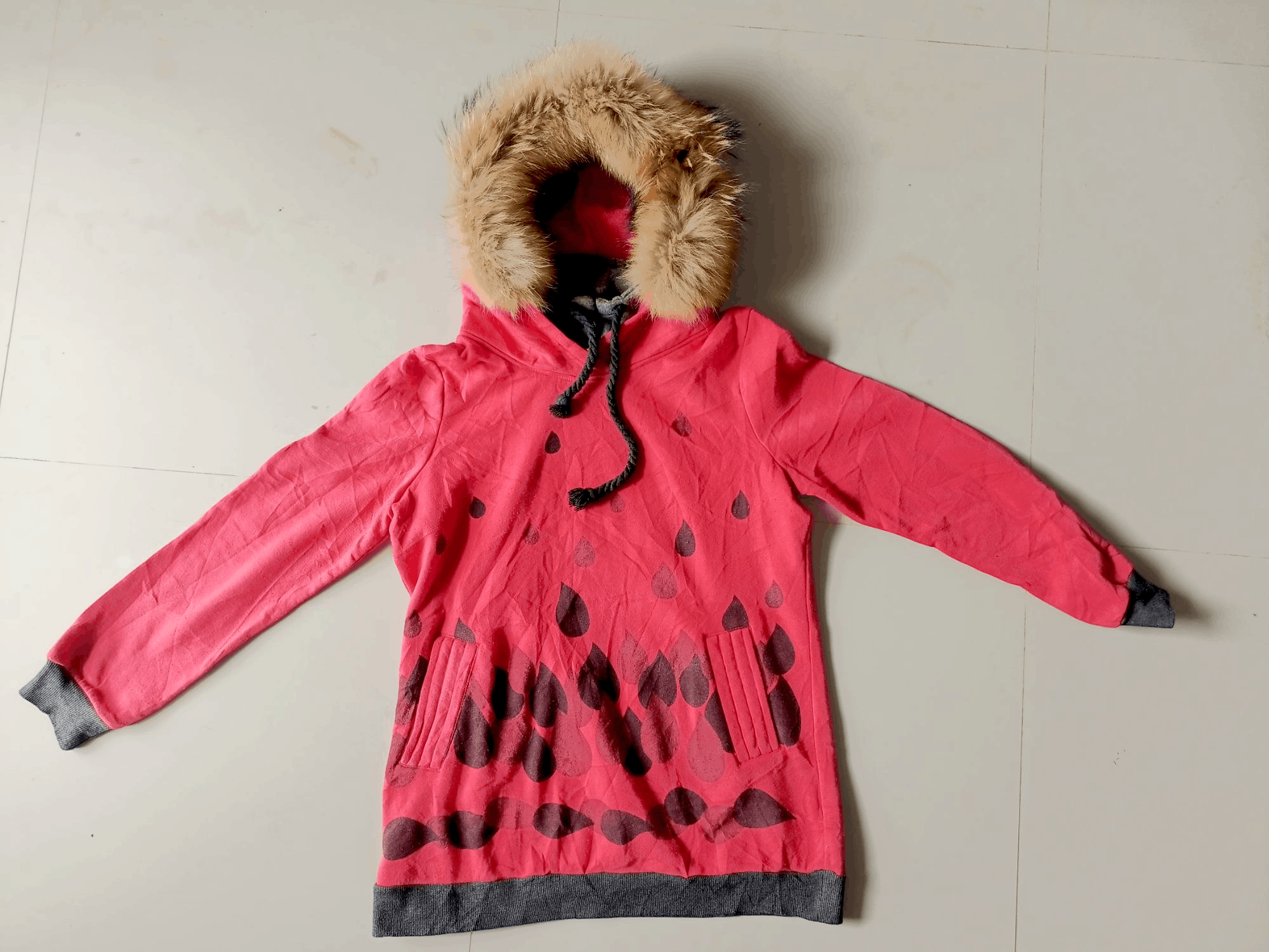 Japanese Brand Faded Japanese Brand Jumper fur Hoodie Turtle Neck Size US XL / EU 56 / 4 - 10 Thumbnail