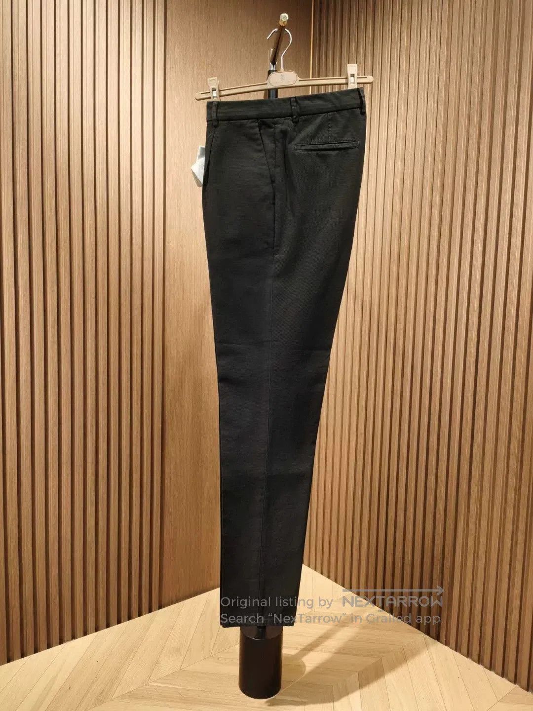 Brunello Cucinelli Brunello Cucinelli Black Pleated Trousers. Size US 30 / EU 46 - 2 Thumbnail
