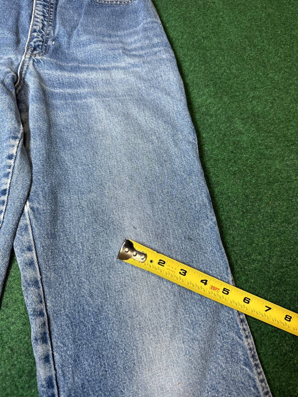 Calvin Klein × Vintage Vintage 80s 90s Calvin Klein Medium Wash Distressed Jeans Size 28" / US 6 / IT 42 - 11 Thumbnail