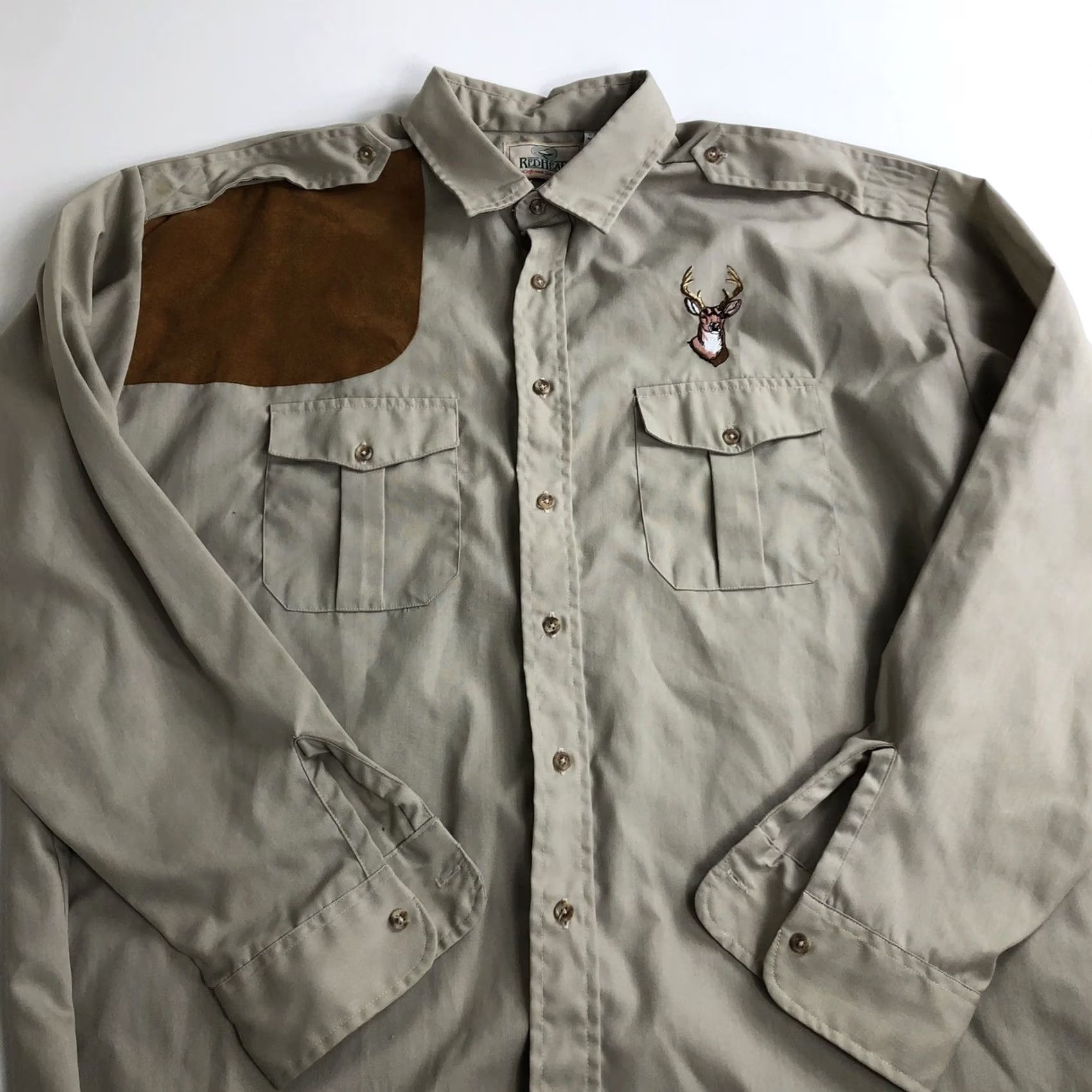 Vintage VINTAGE RedHead Long Sleeve Button Up Shirt Mens 2XL Hunting Deer Embroidery Shirt Size US XXL / EU 58 / 5 - 3 Thumbnail