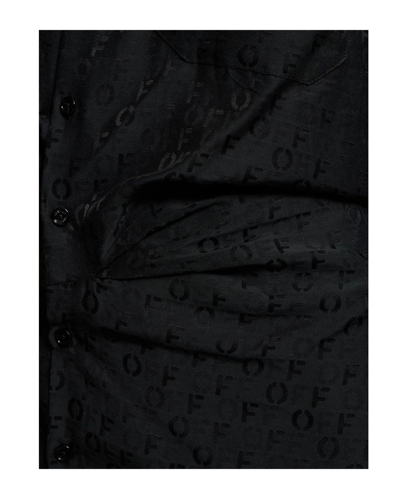 Off-White o1y1225 Mini Dress in Black Size XS / US 0-2 / IT 36-38 - 3 Thumbnail