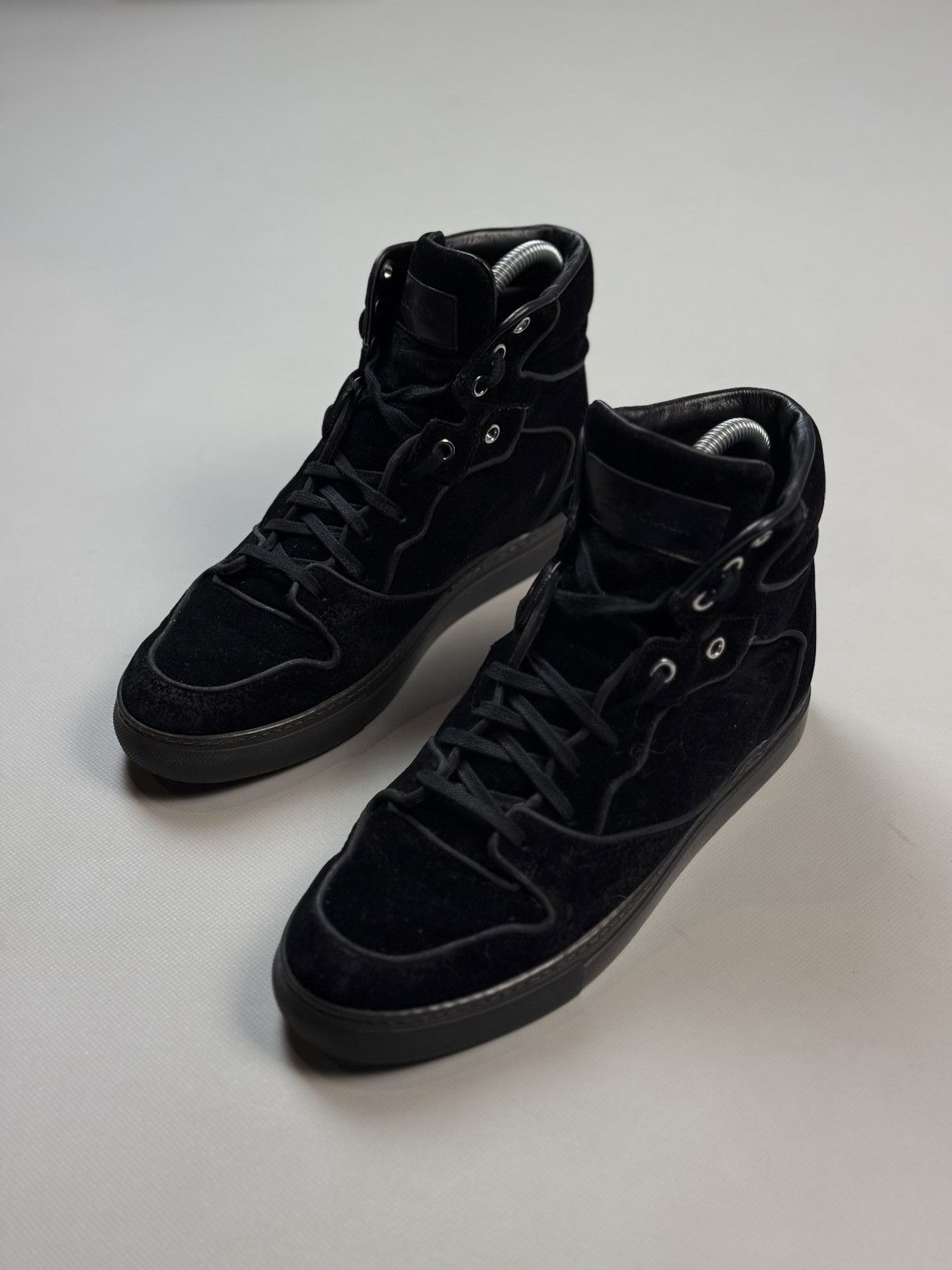 Balenciaga Balenciaga City Suede High Top Lace Up Basket Sneakers Shoes Size US 8 / IT 38 - 8 Thumbnail