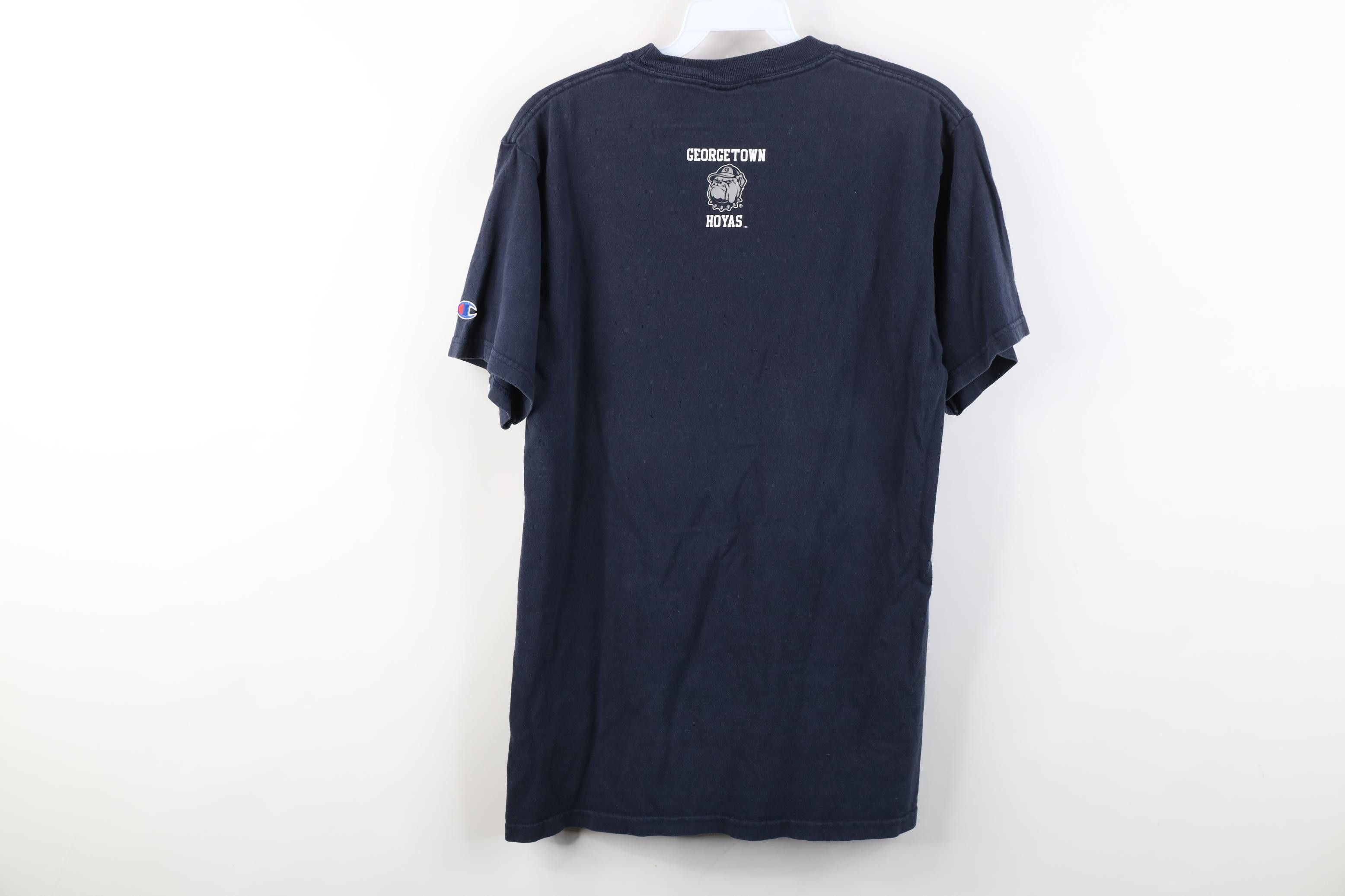 Champion Vintage 90s Y2K Champion Georgetown University Print T-Shirt Size US M / EU 48-50 / 2 - 14 Thumbnail