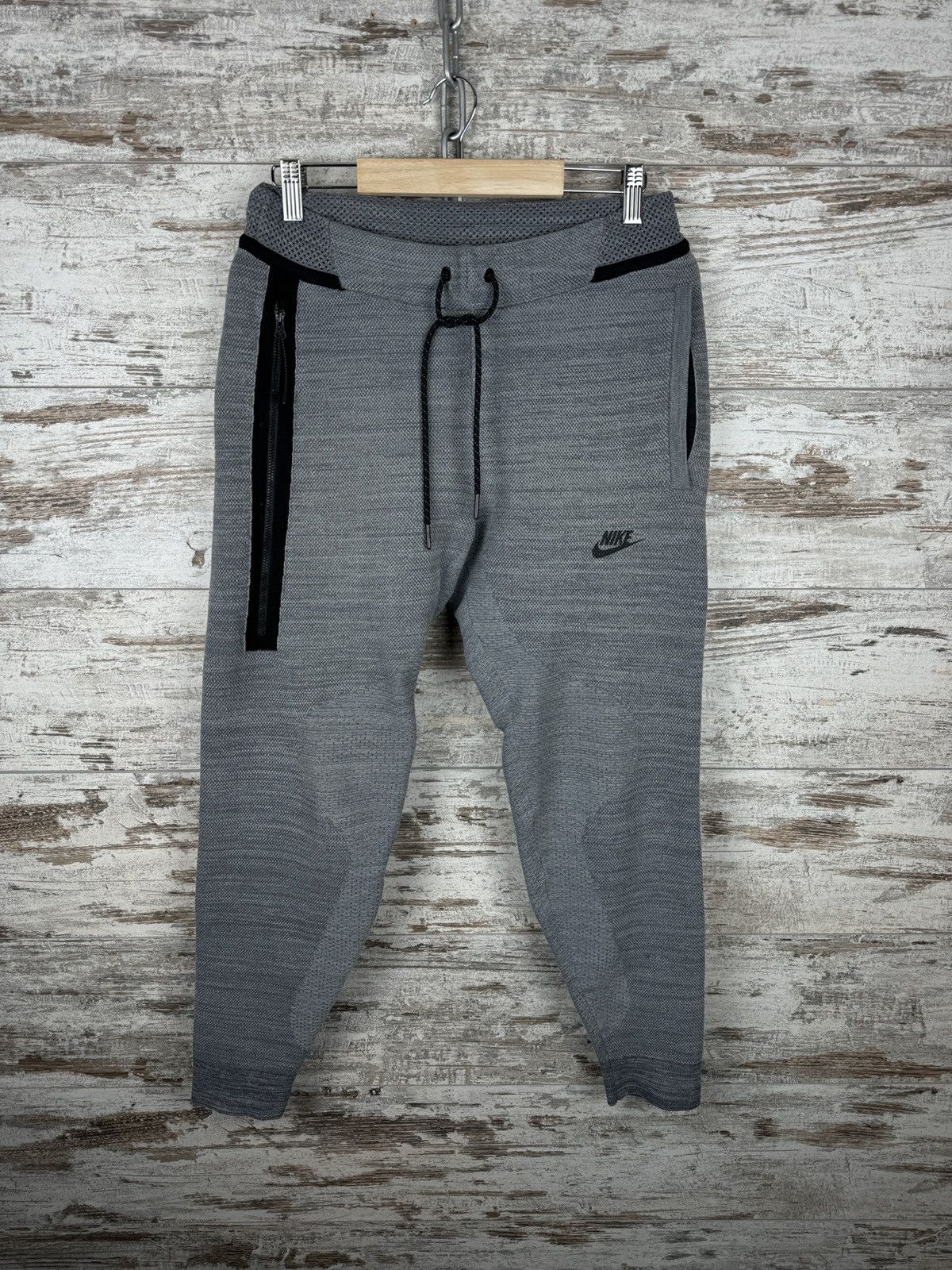Nike × Vintage Mens Vintage Nike Tech fleece knit Libero joggers sweatpants Size US 30 / EU 46 - 2 Thumbnail