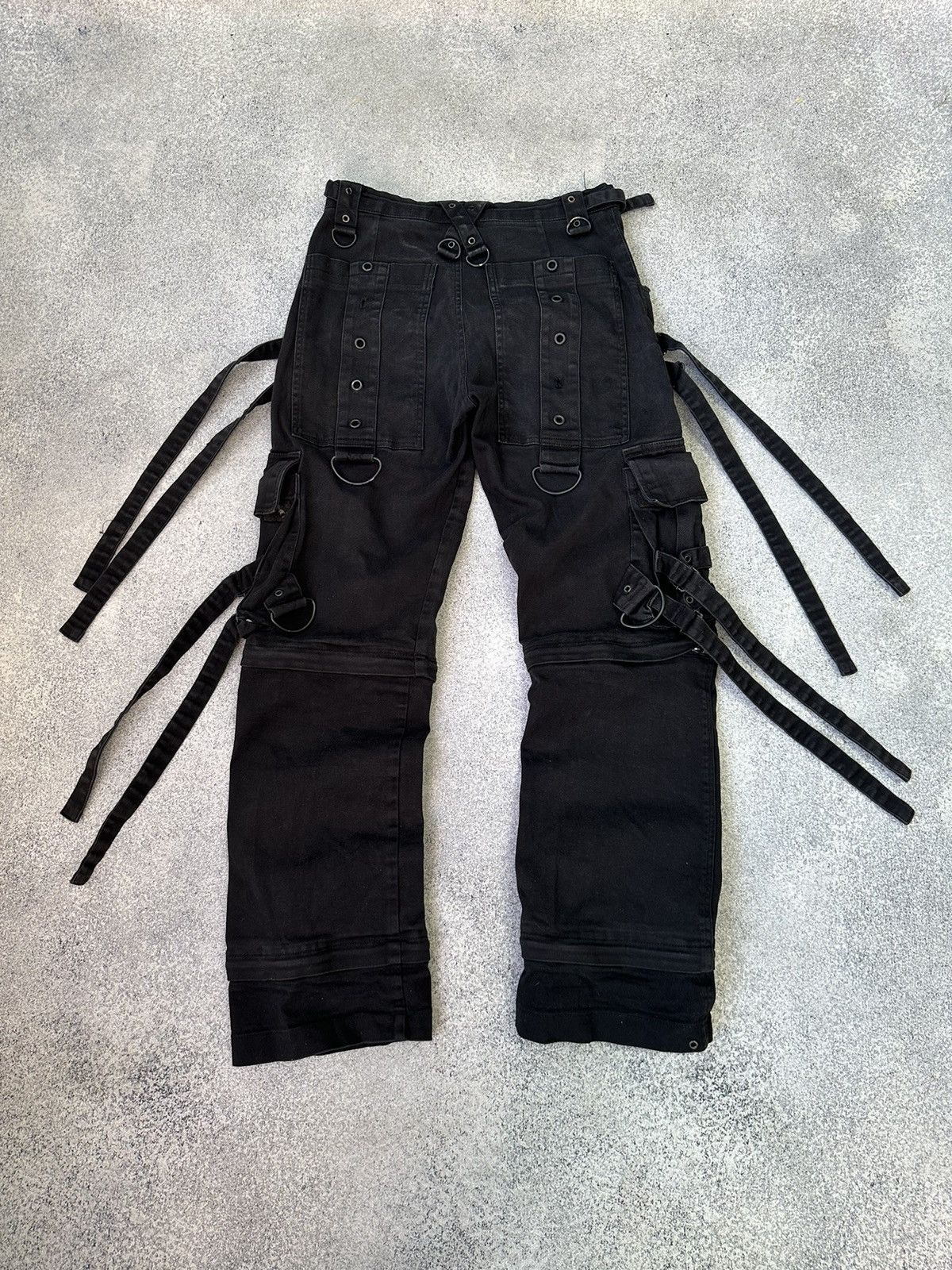Vintage Vintage Gothicana by Emp Bondage Japanese Cargo Pants Size US 30 / EU 46 - 11 Thumbnail