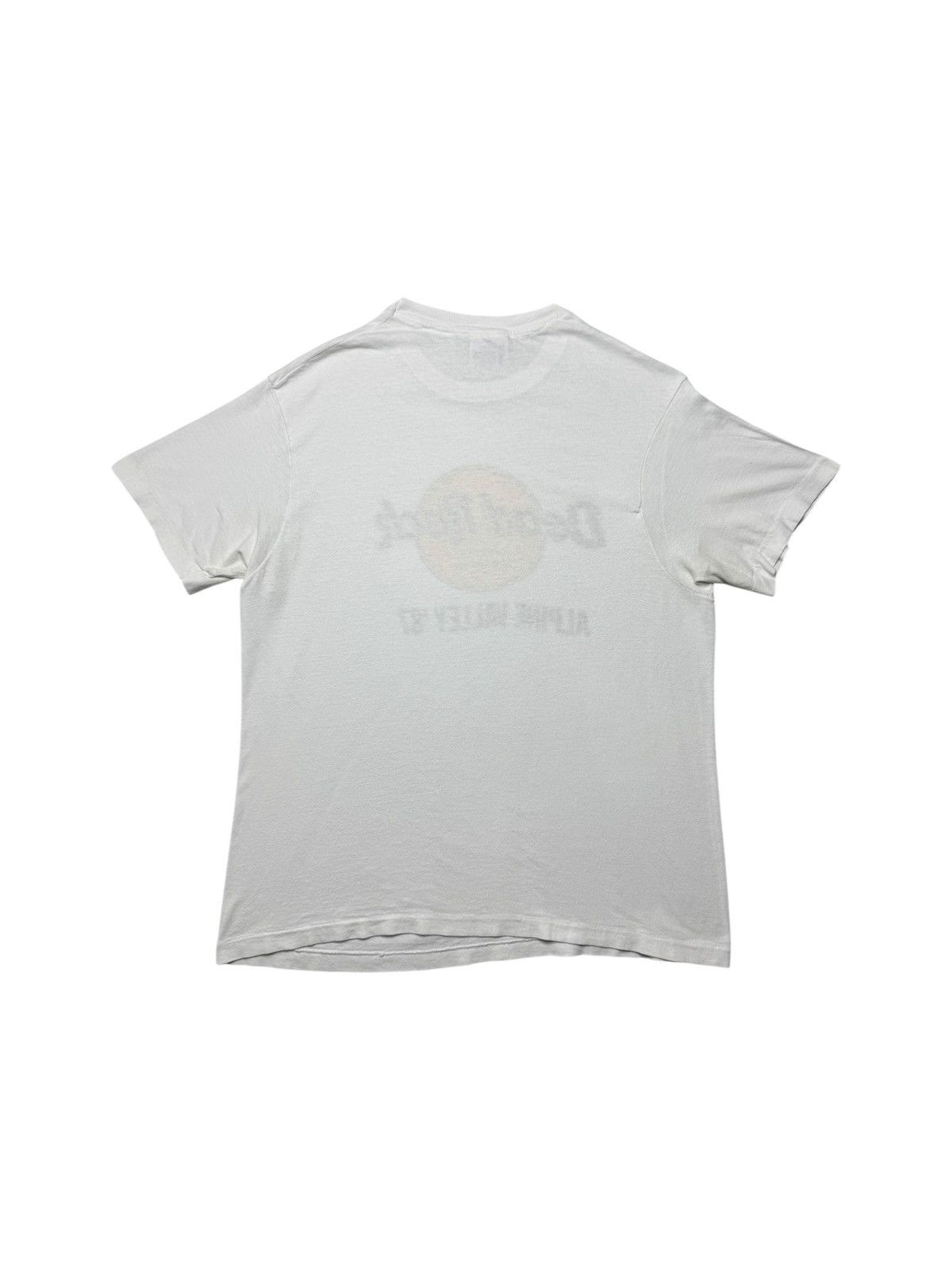 Grateful Dead Vintage 1987 Grateful Dead Rock Cafe Alpine Valley Tee Shirt Size US L / EU 52-54 / 3 - 6 Thumbnail