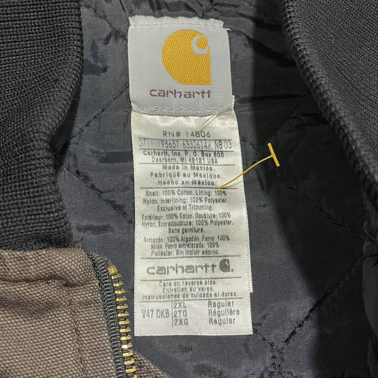 Carhartt VINTAGE CARHARTT BROWN CANVAS WORKWEAR VEST XXL Size US XXL / EU 58 / 5 - 5 Thumbnail