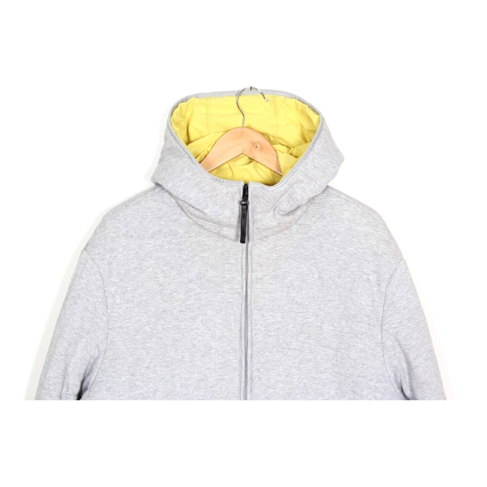 Lacoste LACOSTE Reversible Hooded Puffer Jacket Men XL MJ6392 Yellow / Grey Jacket Mens XL Reversible Hooded Puffer Jacket Size US XL / EU 56 / 4 - 6 Thumbnail