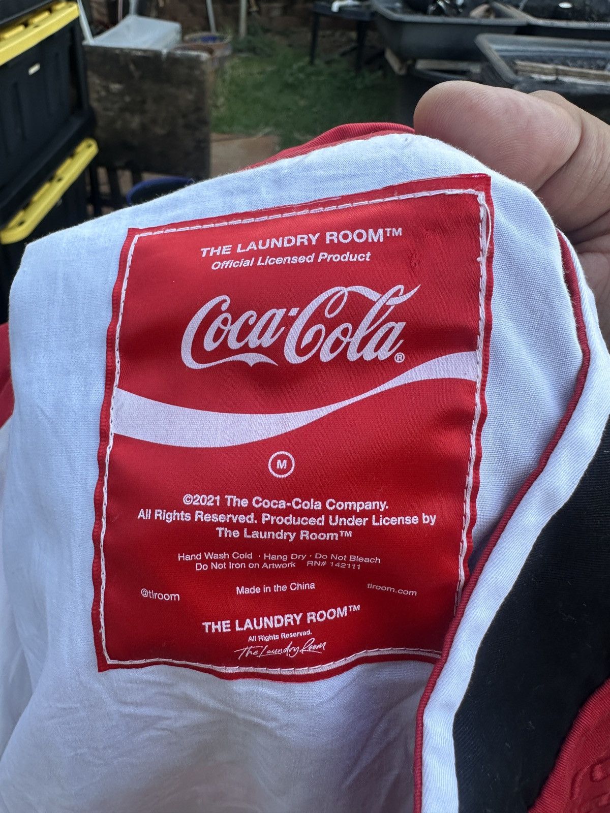 Coca Cola Coca-Cola & The Laundry Room Racing Jacket Unisex Medium Size US M / EU 48-50 / 2 - 8 Thumbnail