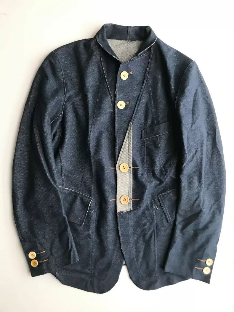 Takahiromiyashita The Soloist. Deconstructed Knight Jacket by Takahiro Miyashita- DMC Size US S / EU 44-46 / 1 - 1 Thumbnail