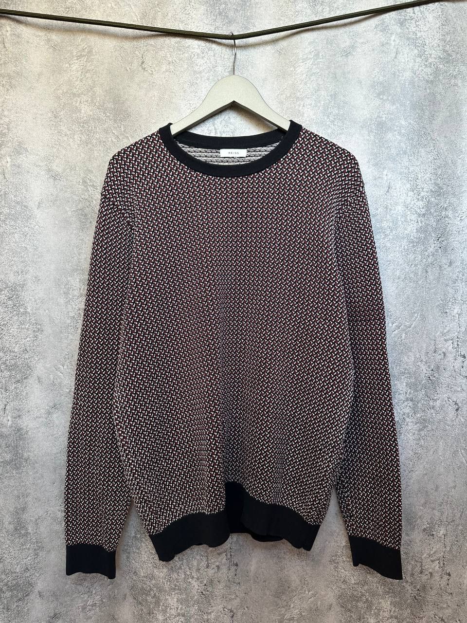 Reiss REISS LUXTON TEXTURED CREW NECK JUMPER SWEATER Size US XL / EU 56 / 4 - 2 Thumbnail