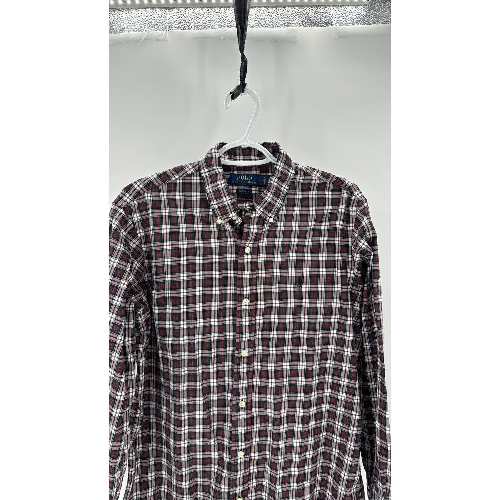 Polo Ralph Lauren Polo Ralph Lauren Classic Fit Plaid Twill button down Shirt Size US M / EU 48-50 / 2 - 4 Thumbnail