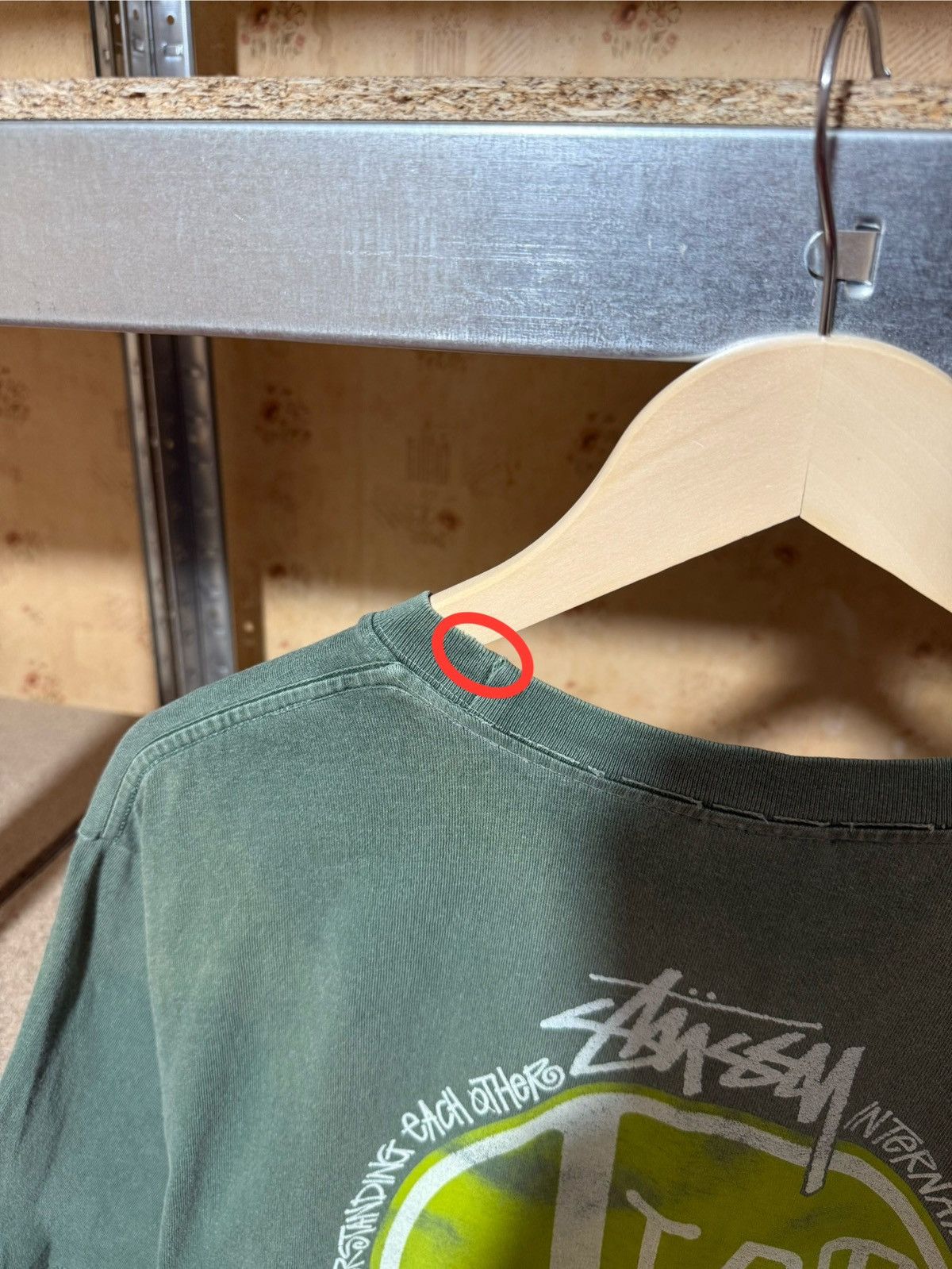 Stussy × Vintage Vintage 2000’s Stussy IST Made In USA T-Shirt Y2K Hype Size US M / EU 48-50 / 2 - 7 Thumbnail