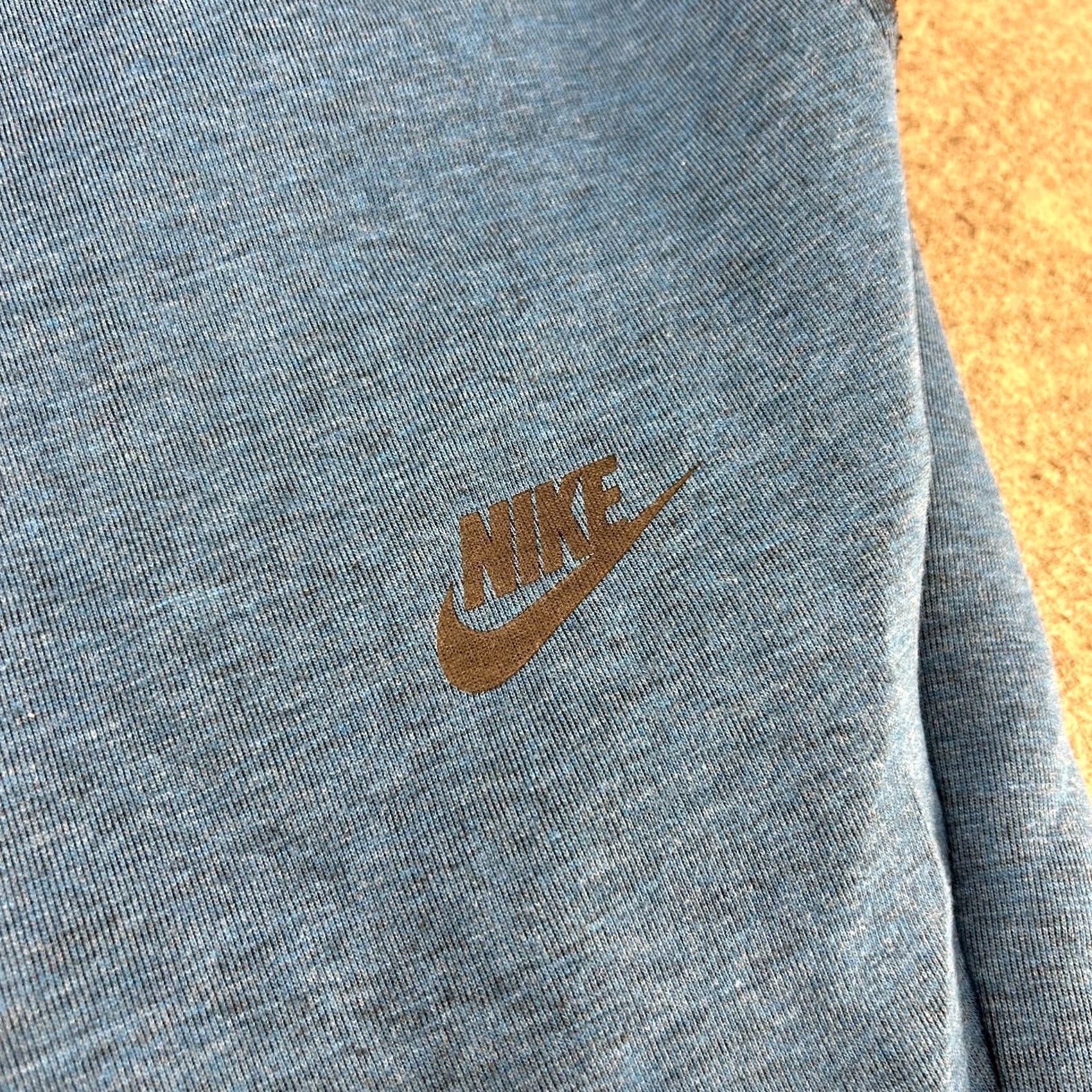 Nike Nike Pants Mens 3XL Blue Sweat Jogger Swoosh Logo Heather Tech Fleece Cotton Pants Size US 39 - 2 Thumbnail