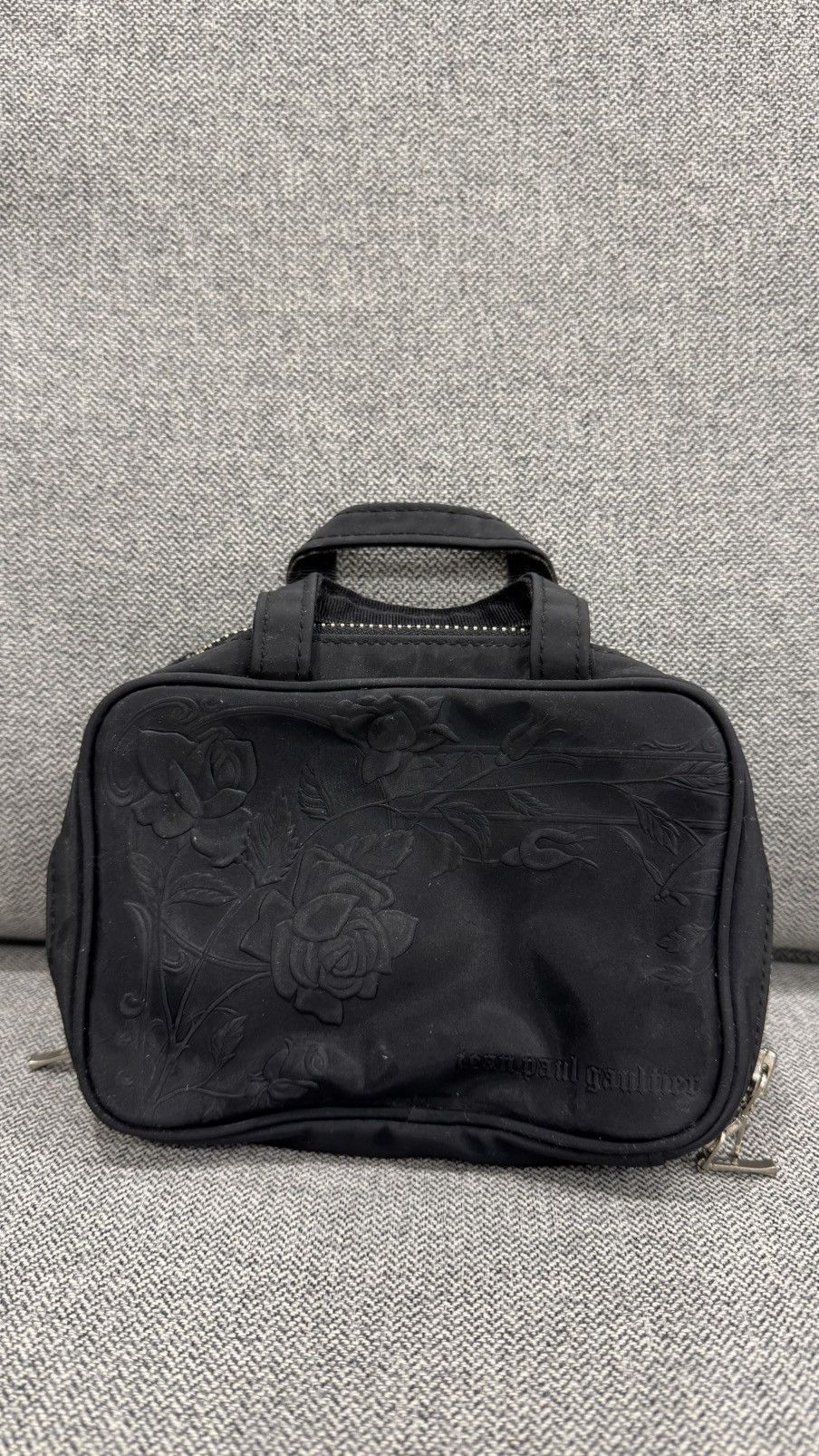 Jean Paul Gaultier Jean Paul Gaultier Roses Embossed Pouch Bag Size ONE SIZE - 1 Thumbnail