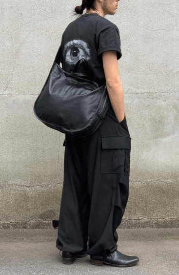 Graphpaper Wool Cupro Military Cargo Pants #BLACK [GM241-40077] Size US 32 / EU 48 - 2 Thumbnail
