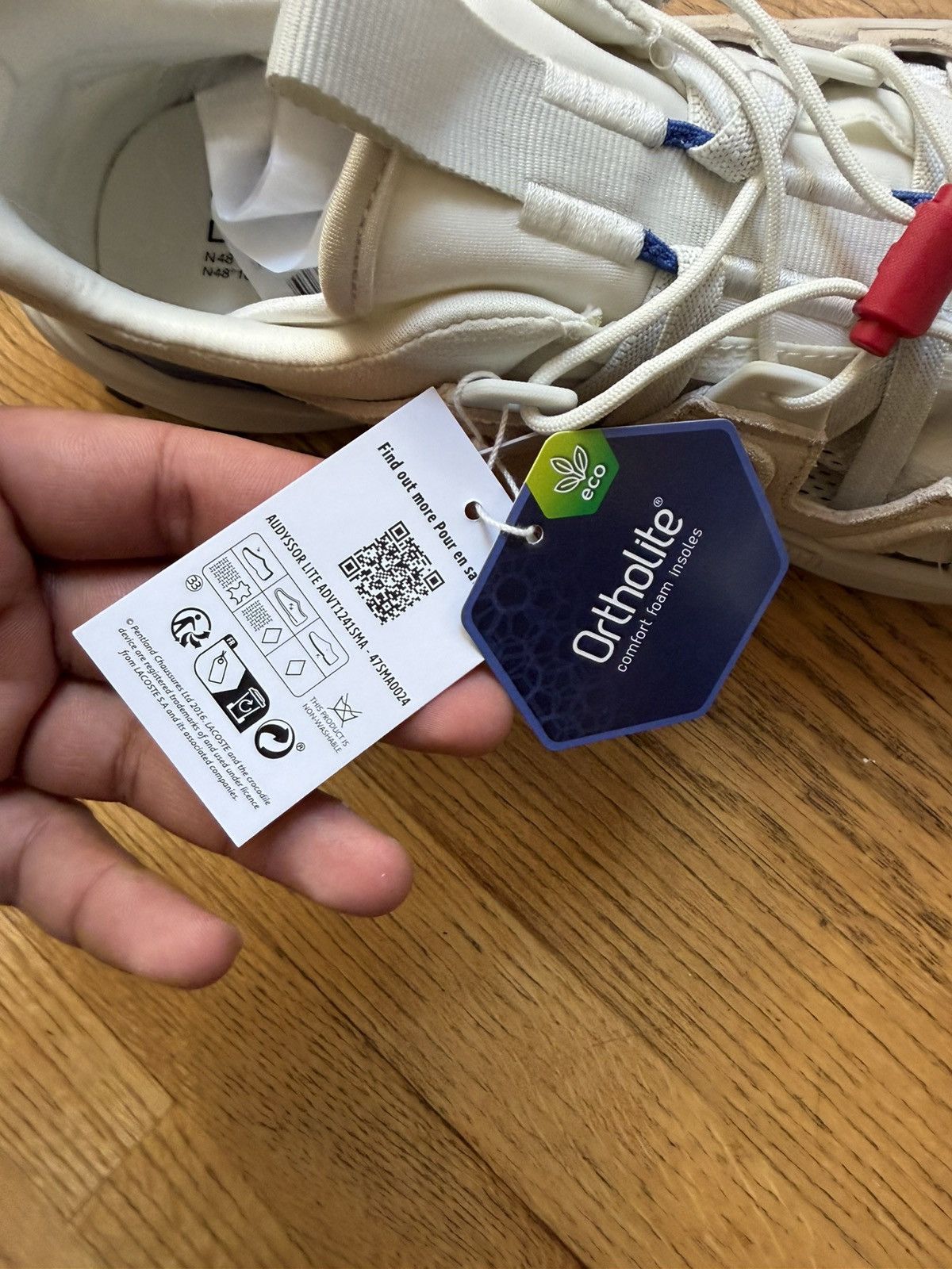 Lacoste Lacoste Audyssor Lite ADVT Sneakers Size US 10 / EU 43 - 9 Thumbnail