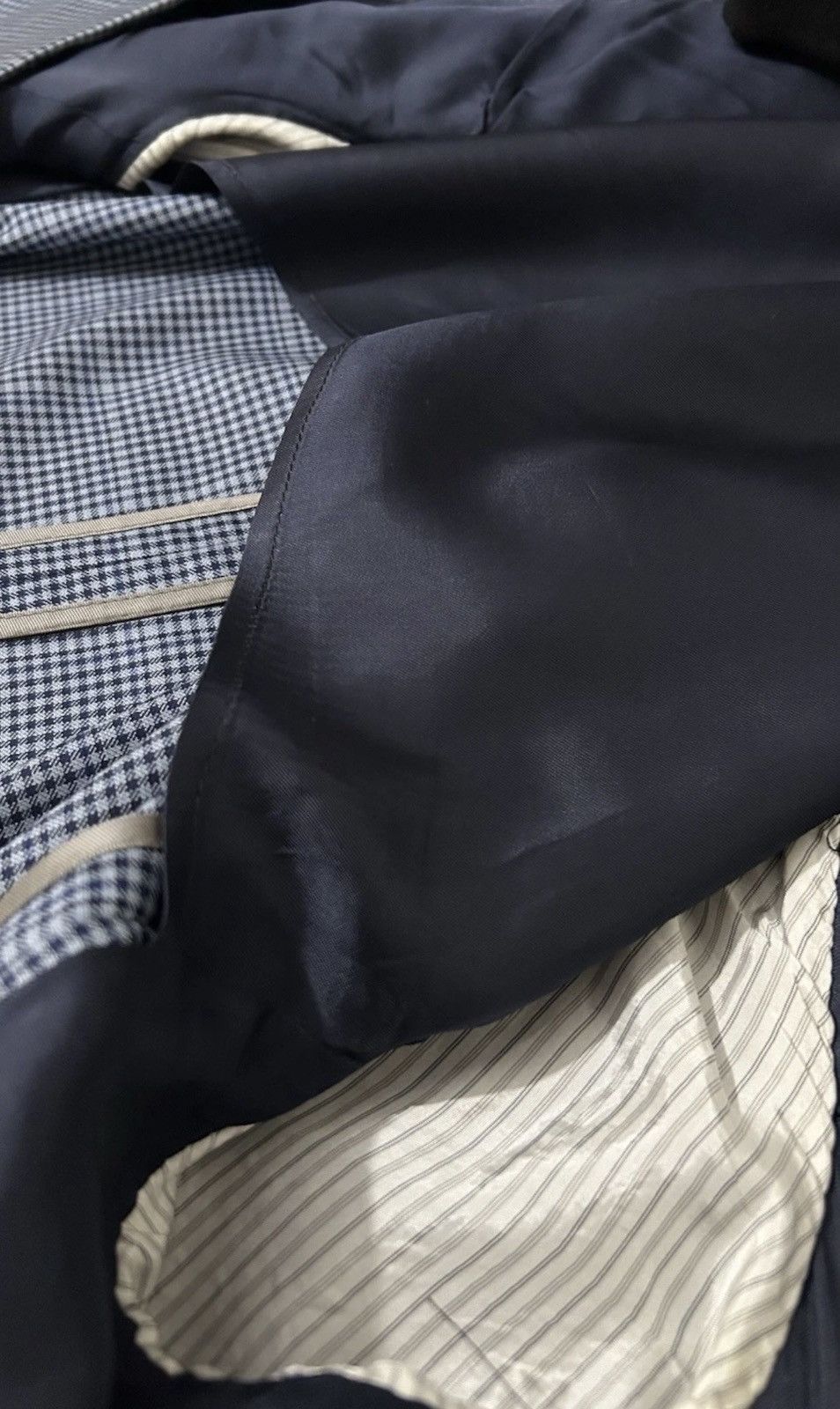 Paul Stuart Paul Stuart Fit Blue Check Jacket Item Size 42 Size 42R - 12 Thumbnail