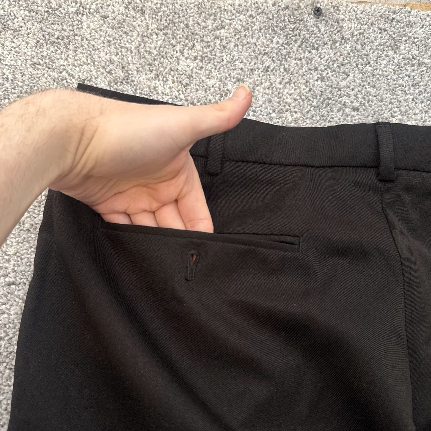 Van Heusen Van Heusen Pants 38 Microfiber Comfort Stretch Business Casual Minimalist Size US 38 / EU 54 - 5 Thumbnail