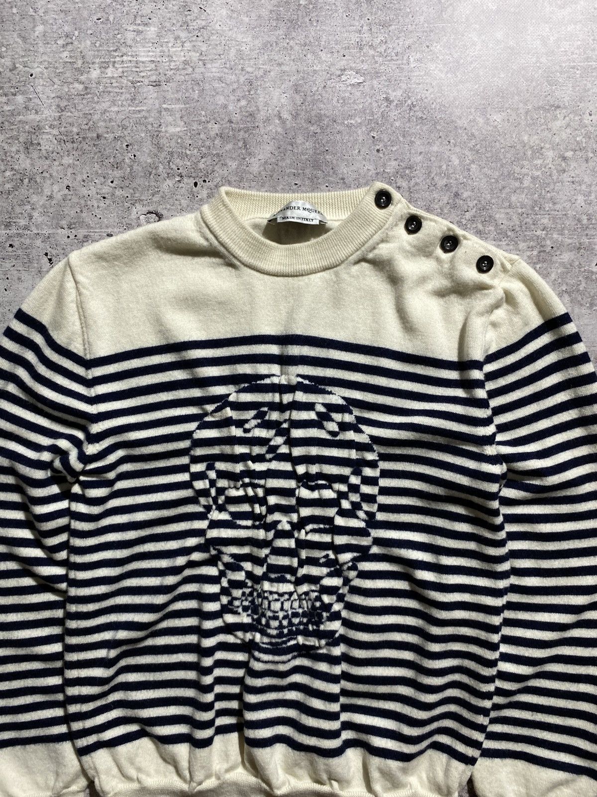 Alexander McQueen 💀Alexander Mqueen rare SKULL sweater Size L / US 10 / IT 46 - 6 Thumbnail