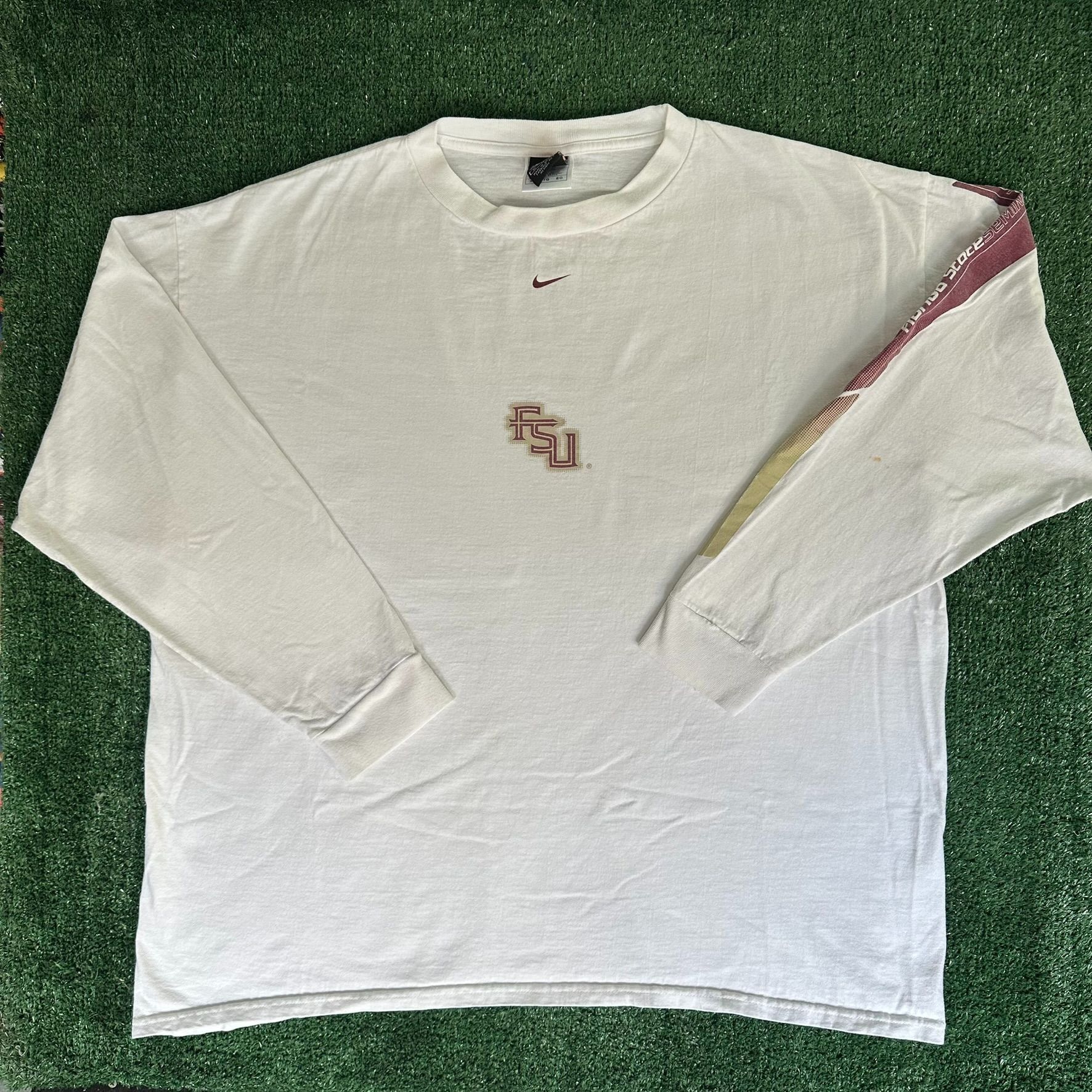 Nike Nike Florida State Seminoles T-Shirt FSU Center Swoosh Tee Size US XL / EU 56 / 4 - 1 Thumbnail