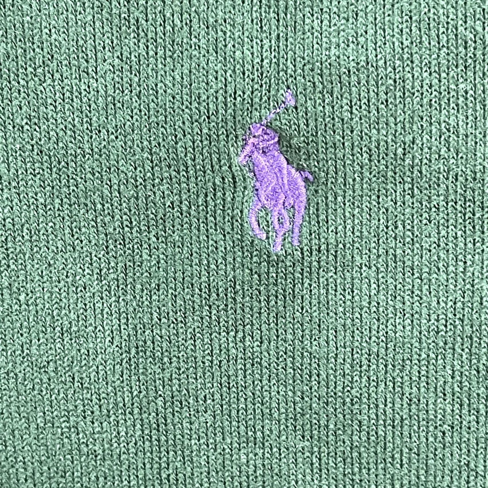 Polo Ralph Lauren Polo Ralph Lauren Sweater Mens XL Pullover Mock Neck Half Zip Green 1/4 Zip Knit Classic Polo Pony Logo Mock Neck Pullover Sweater Size US XL / EU 56 / 4 - 4 Thumbnail