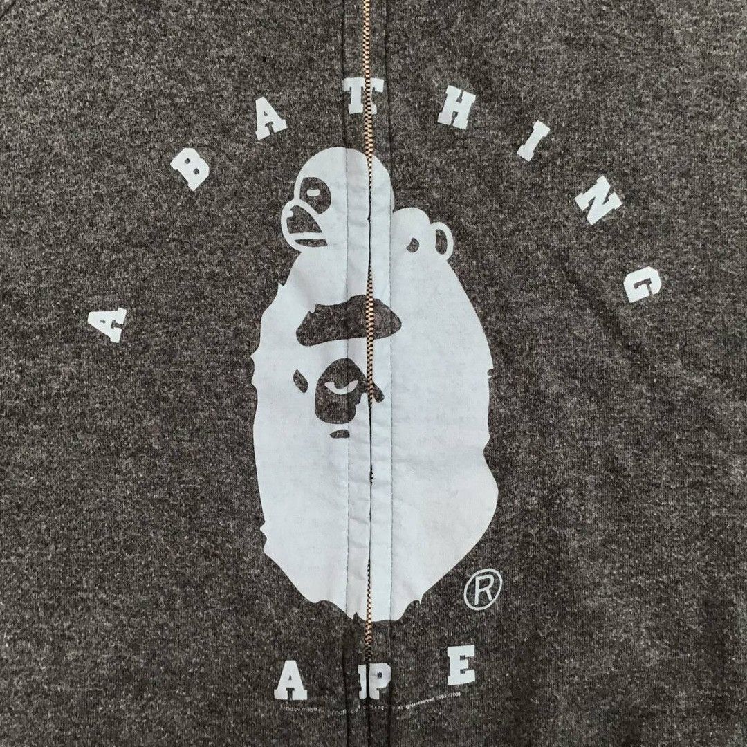Bape BAPE Milo College Logo Full Zip Hoodie a bathing ape NIGO Size US L / EU 52-54 / 3 - 2 Thumbnail