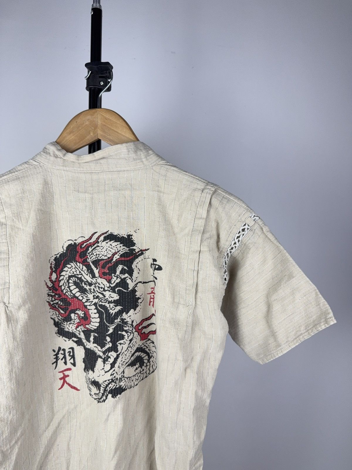 Japanese Brand × Vintage Vintage Japanese style Dragon Logo Sk8 Y2K Kimono Size US XS / EU 42 / 0 - 5 Thumbnail
