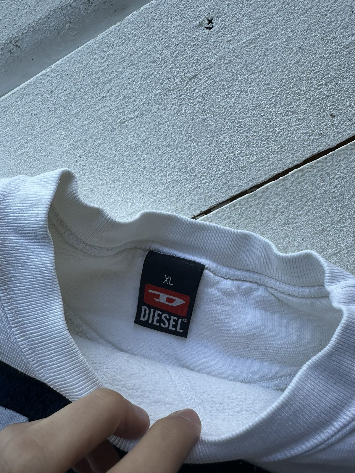 Diesel 🚨DIESEL HYPE D LOGO SWEATSHIRT BOXY FIT BIG LOGO RARE Size US XL / EU 56 / 4 - 6 Thumbnail