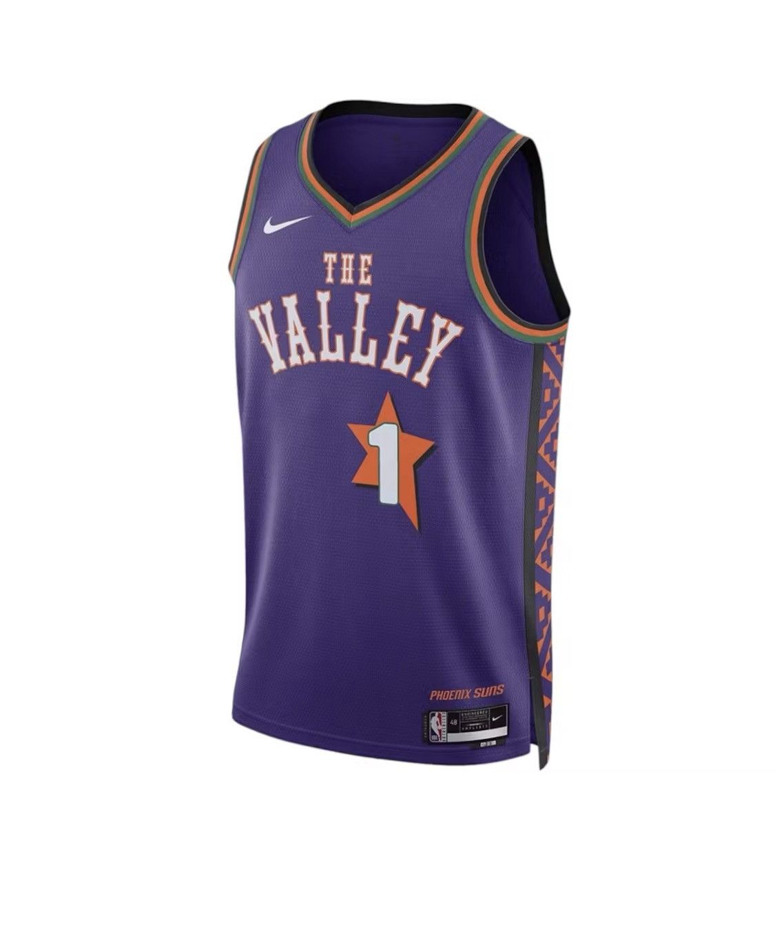 Nike PHOENIX SUNS DEVIN BOOKER NIKE CITY EDITION SWINGMAN JERSEY Size US S / EU 44-46 / 1 - 2 Thumbnail
