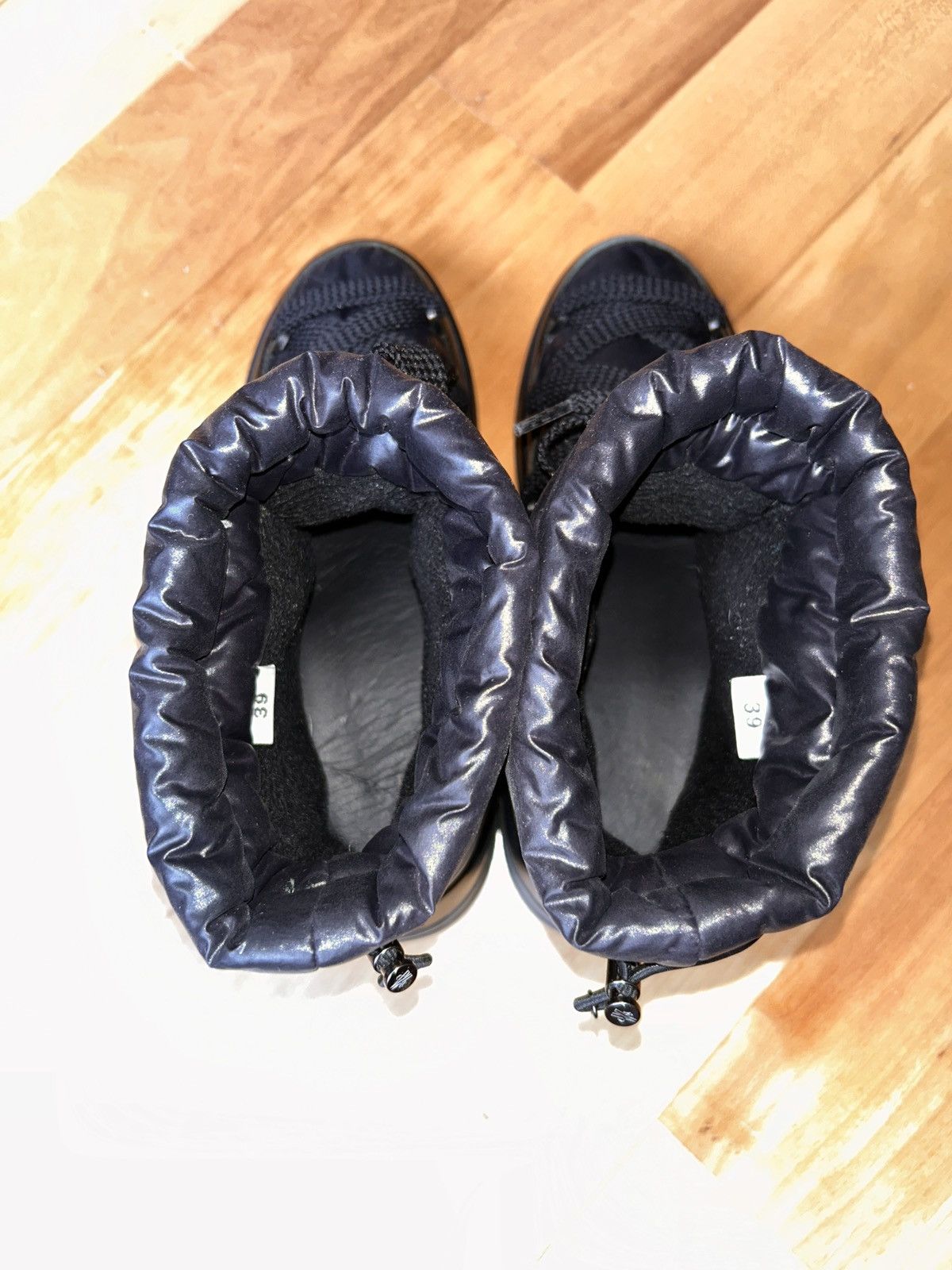 Moncler Moncler Insolux M Padded Nylon & Patent Leather Snow Boots Size US 9 / IT 39 - 2 Thumbnail