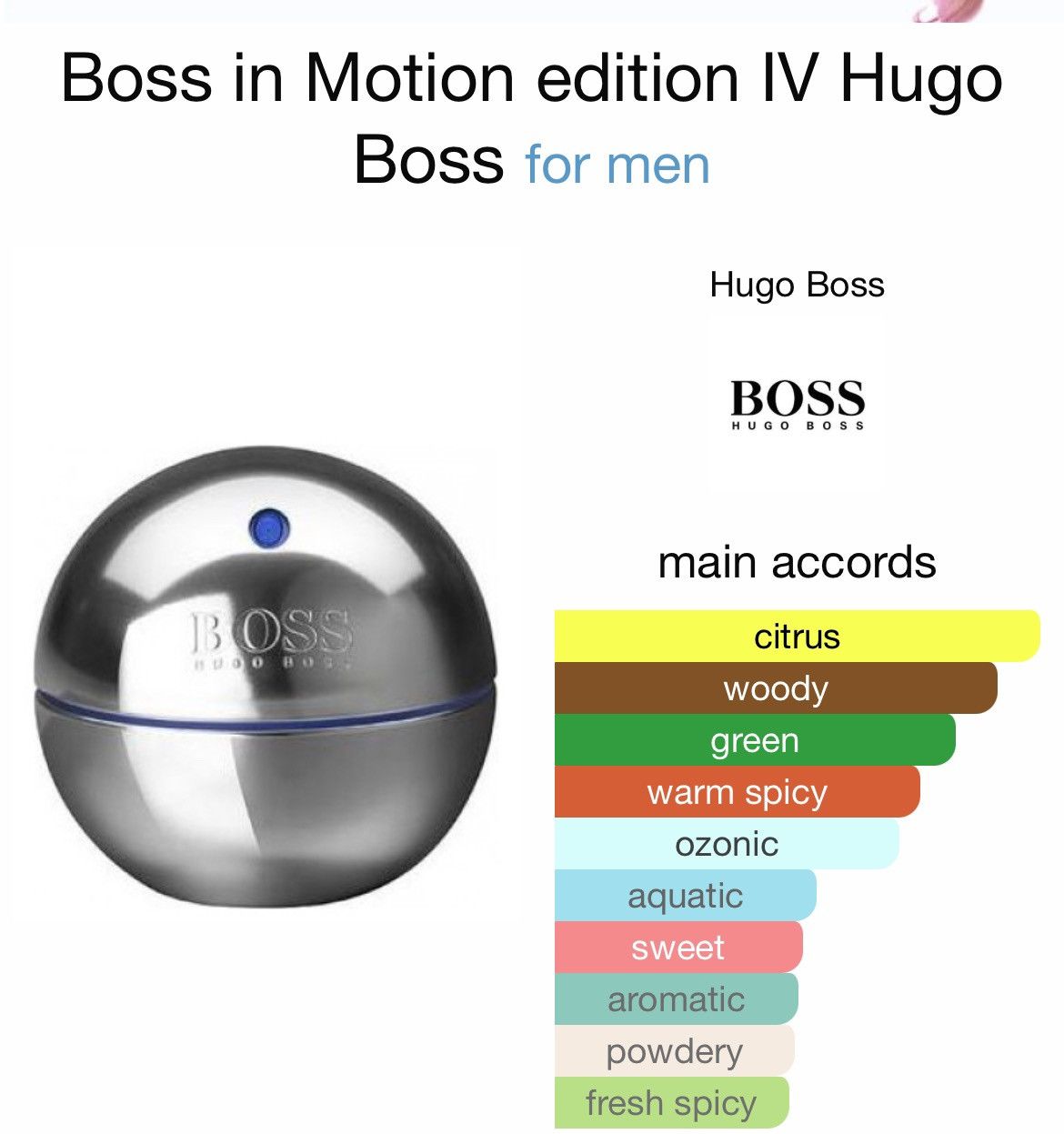 Hugo Boss Hugo Boss Boss In Motion Edition IV Brand New Size ONE SIZE - 1 Thumbnail