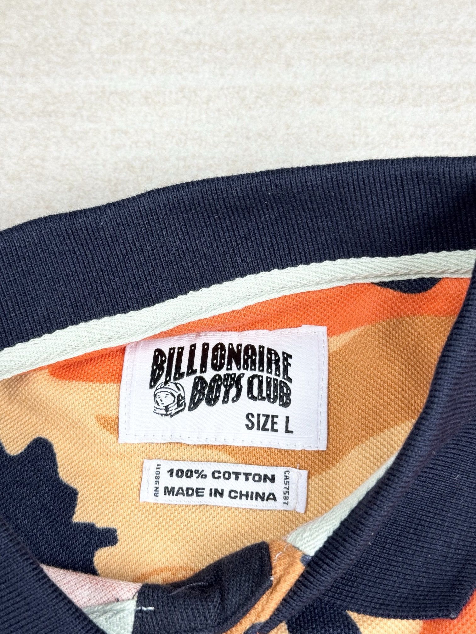 Billionaire Boys Club camo polo Size US L / EU 52-54 / 3 - 5 Thumbnail