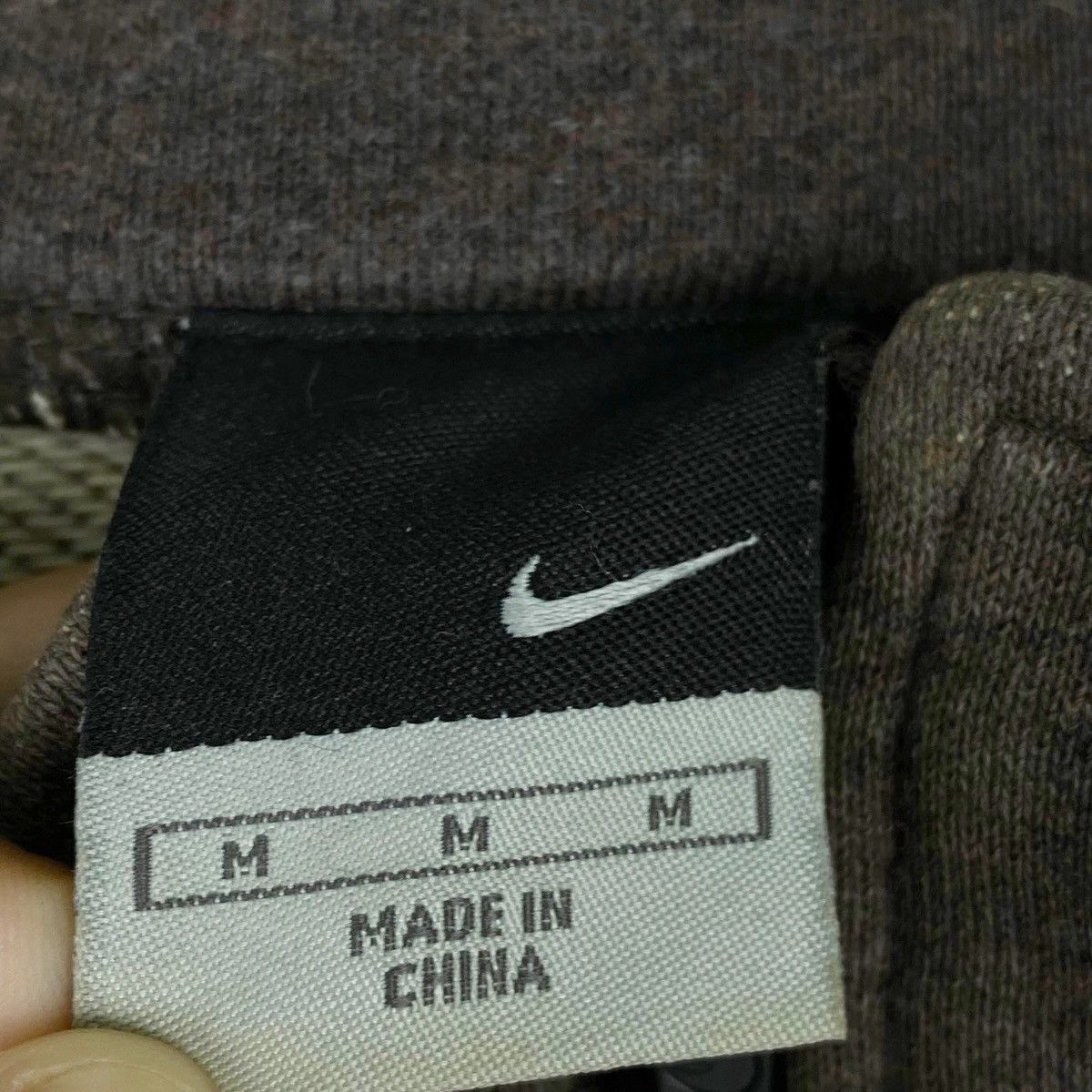 Nike × Vintage Vintage Nike Full Zip Small Embroided Logo Turtleneck Size US M / EU 48-50 / 2 - 6 Thumbnail