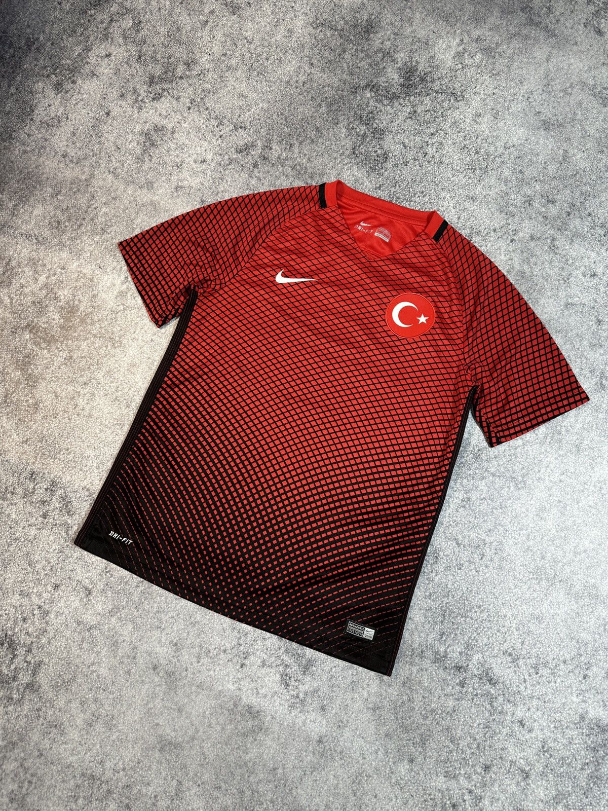 Vintage Nike Turkey Soccer Jersey Blokecore Rare Casual VTg