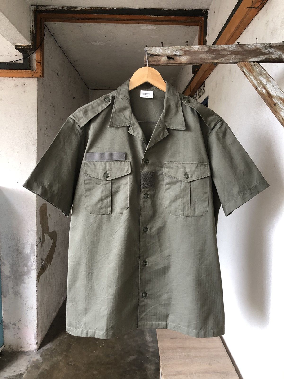Vintage Vintage Y2K France Army Button Up Shirt Size US XXL / EU 58 / 5 - 4 Thumbnail