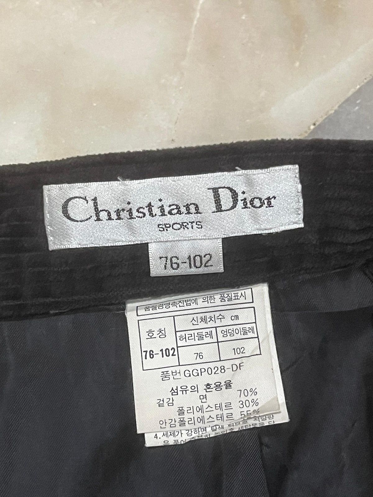Christian Dior Monsieur Christian Dior Corduroy Short Pants Size 29" - 15 Thumbnail