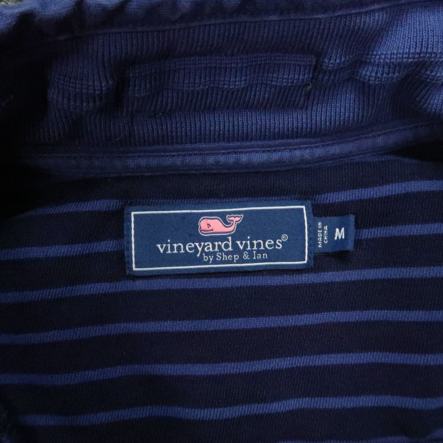 Vineyard Vines Vineyard Vines Sweater Mens Medium Blue Pullover Murrays Toggery Shep Snap Size US M / EU 48-50 / 2 - 4 Thumbnail