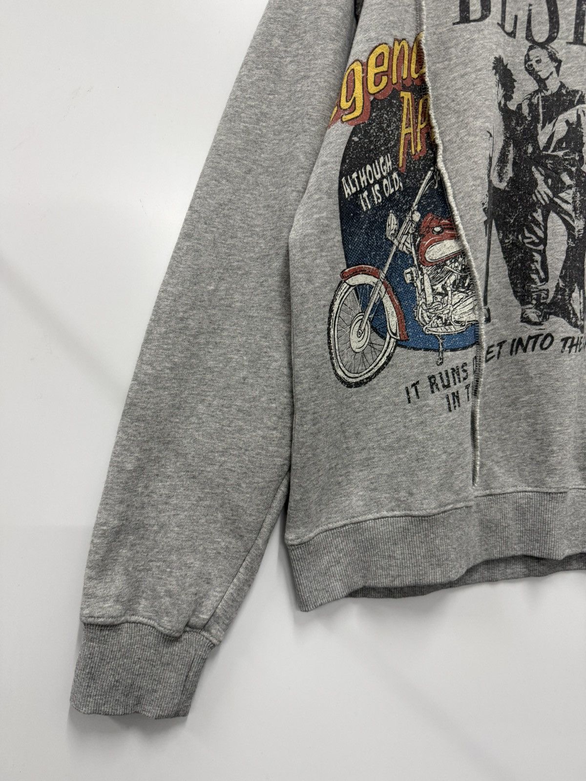 Spiritual Gangster 🔥 Spirit Power to The People Cut and Sew Panel Sweatshirt Size US M / EU 48-50 / 2 - 3 Thumbnail