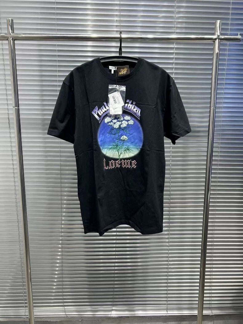 Loewe Loewe 2023 Chest Print Black T-Shirt - dmc Size US S / EU 44-46 / 1 - 1 Thumbnail
