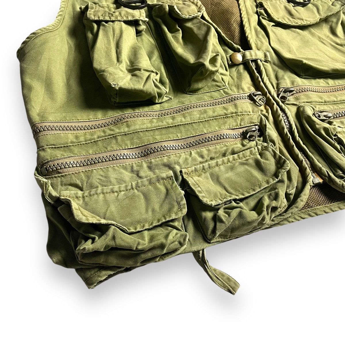 Japanese Brand × Vintage FLYING TIGERS "16 POCKETS" UTILITY TACTICAL VEST Size US L / EU 52-54 / 3 - 4 Thumbnail
