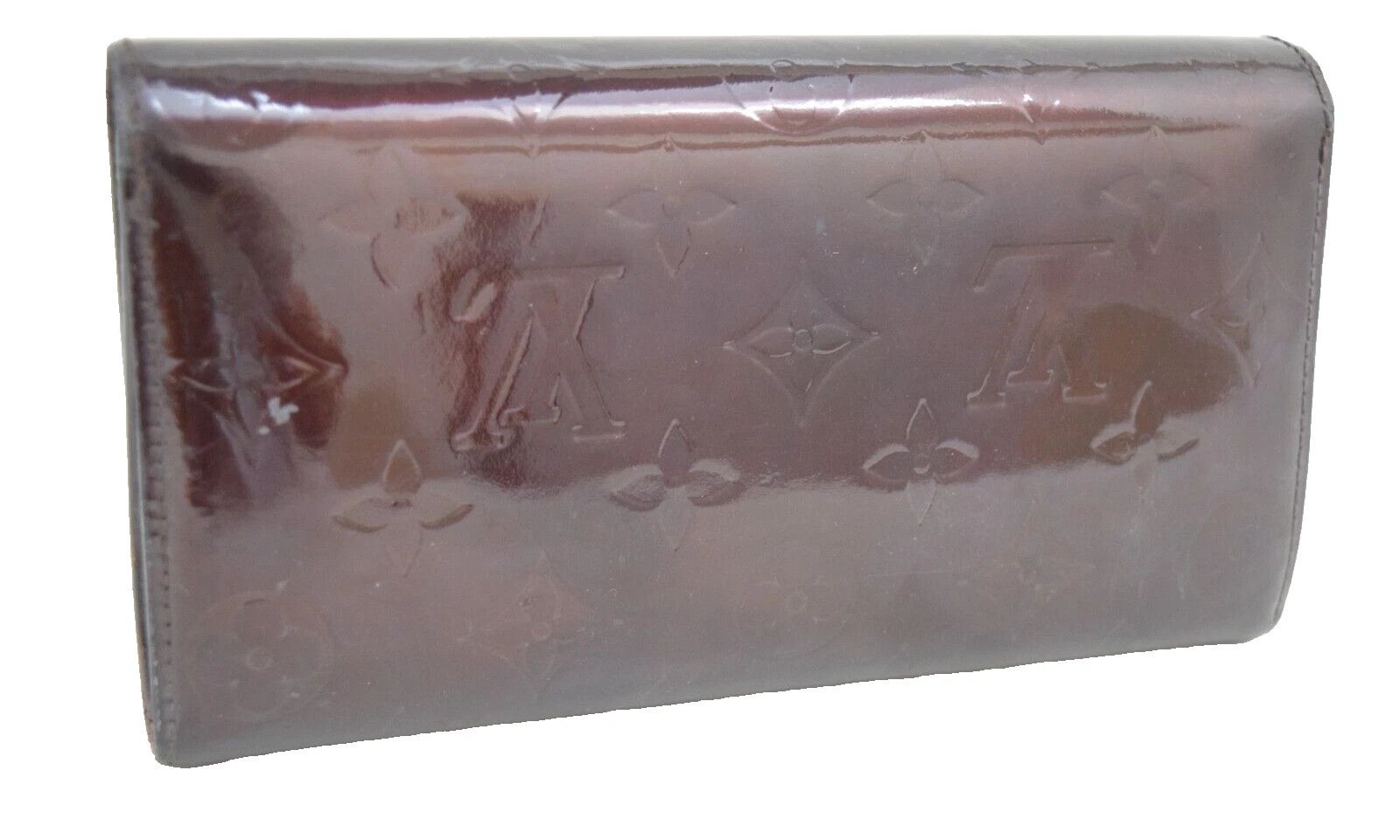 Louis Vuitton Louis Vuitton Sarah Wallet Vernis Amarante M93524 Size ONE SIZE - 2 Thumbnail