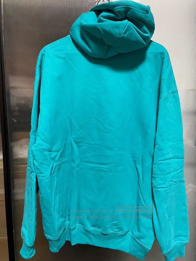 Balenciaga Balenciaga Logo Embroidered Hooded Sweatshirt Size US XS / EU 42 / 0 - 5 Thumbnail