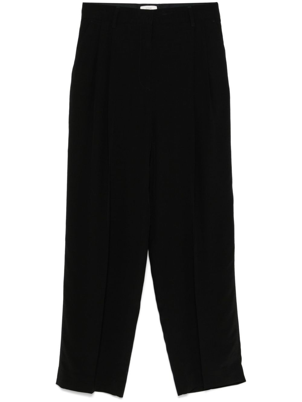 Toteme PLEAT DETAIL STRAIGHT LEG TROUSERS Size 25" / US 0 / IT 36 - 1 Thumbnail