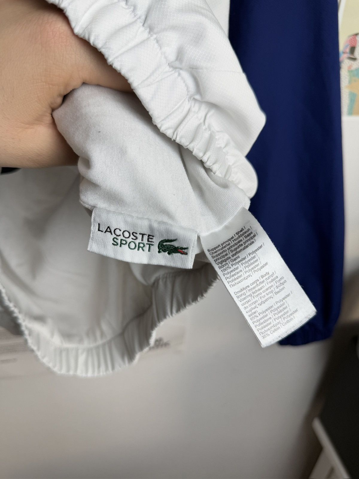 Designer × Lacoste Lacoste Sport zip tracktop sweatshirt S drill tennis designer Size US S / EU 44-46 / 1 - 7 Thumbnail